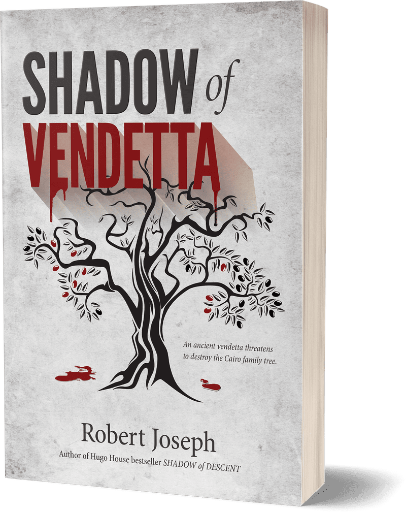 Shadow of Vendetta book cover by Robert Joseph